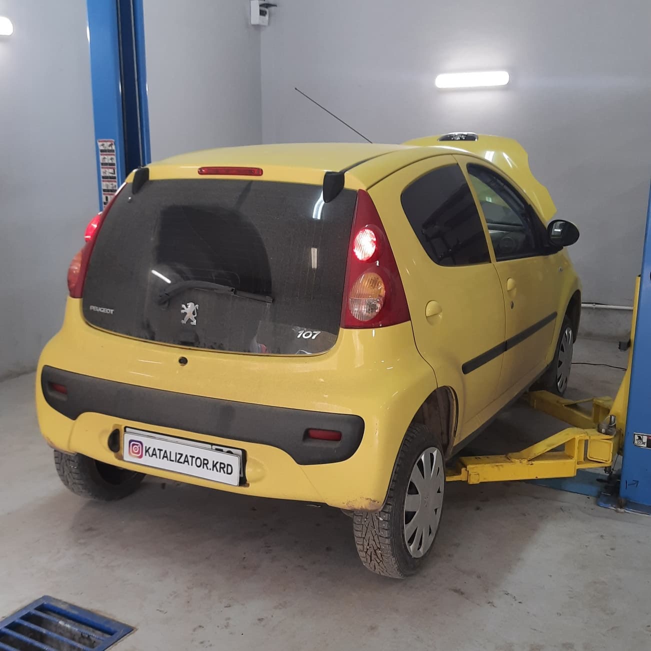 Бесплатное удаление катализатора Peugeot 107